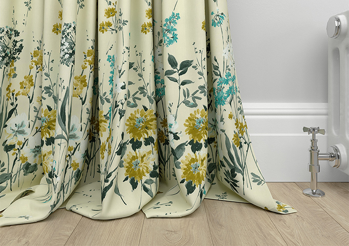 Wild Meadow, Pistachio - Made to Measure Curtains - Image 6